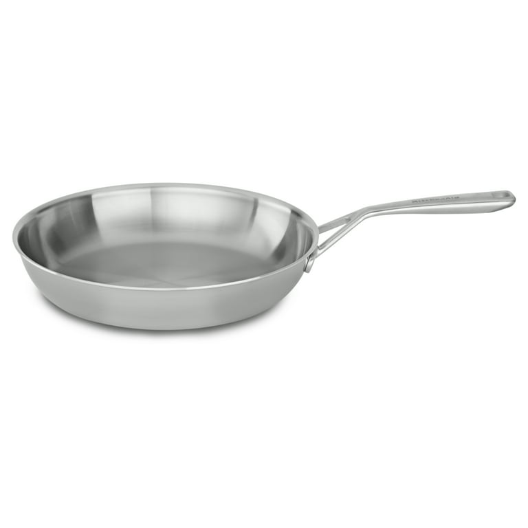 KitchenAid Stainless Steel 12 Nonstick Skillet with lid (KC2S12KNPC)