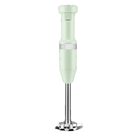 KitchenAid - Corded Variable-Speed Immersion Blender in Pistachio with Blending Jar - Green