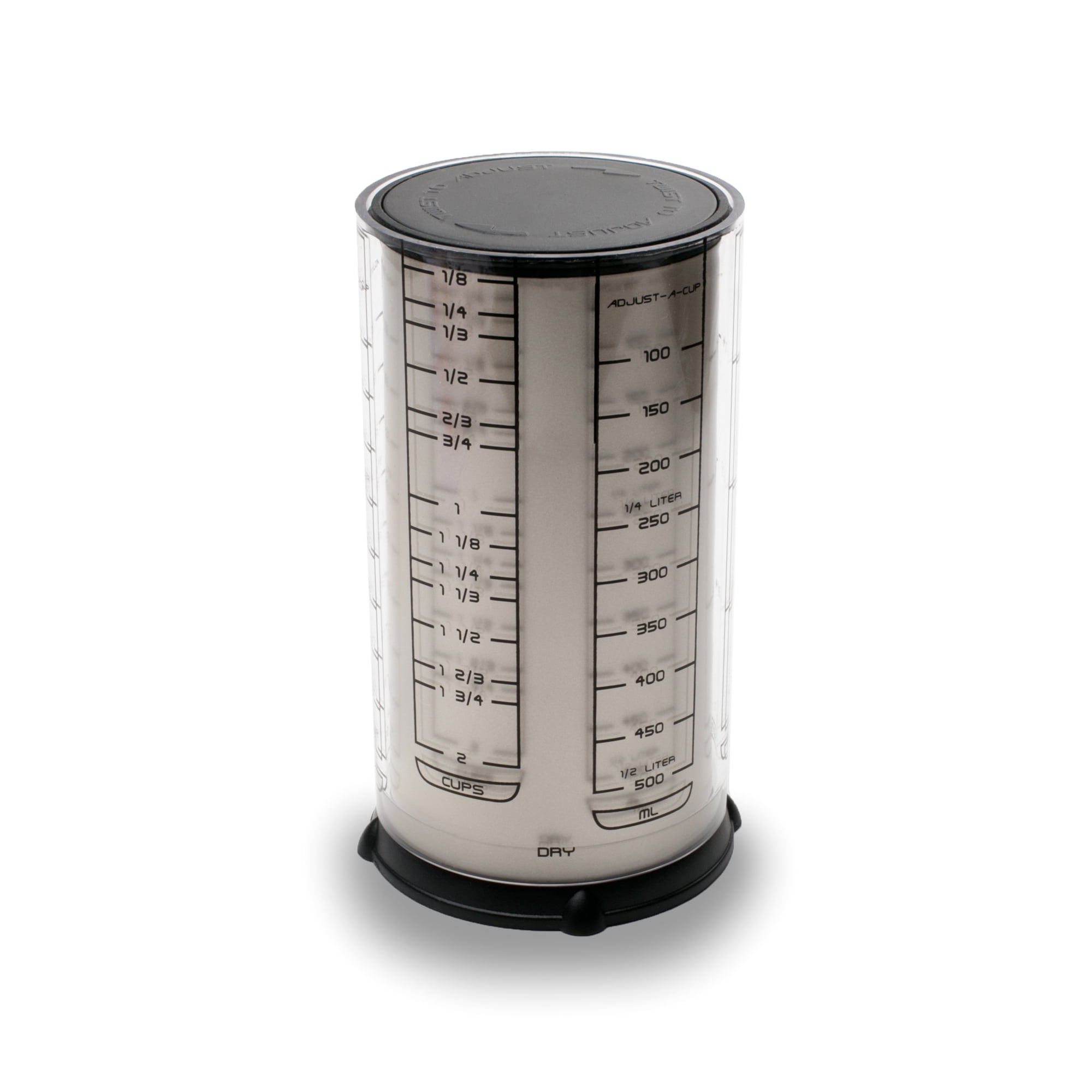 KitchenArt Pro 2 Cup Adjust-A-Cup, Satin, 2 cup Capacity