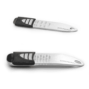 KitchenArt Stainless Steel Pro Adjust-A-Tablespoon and Teaspoon, Adjustable Measuring Spoon Set