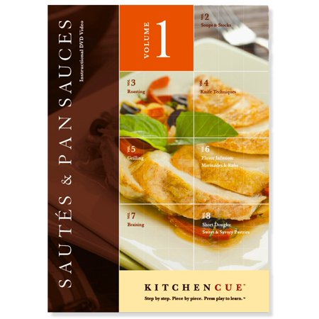 KitchenCue Instructional DVD, Volume 1, Sautes and Pan Sauces
