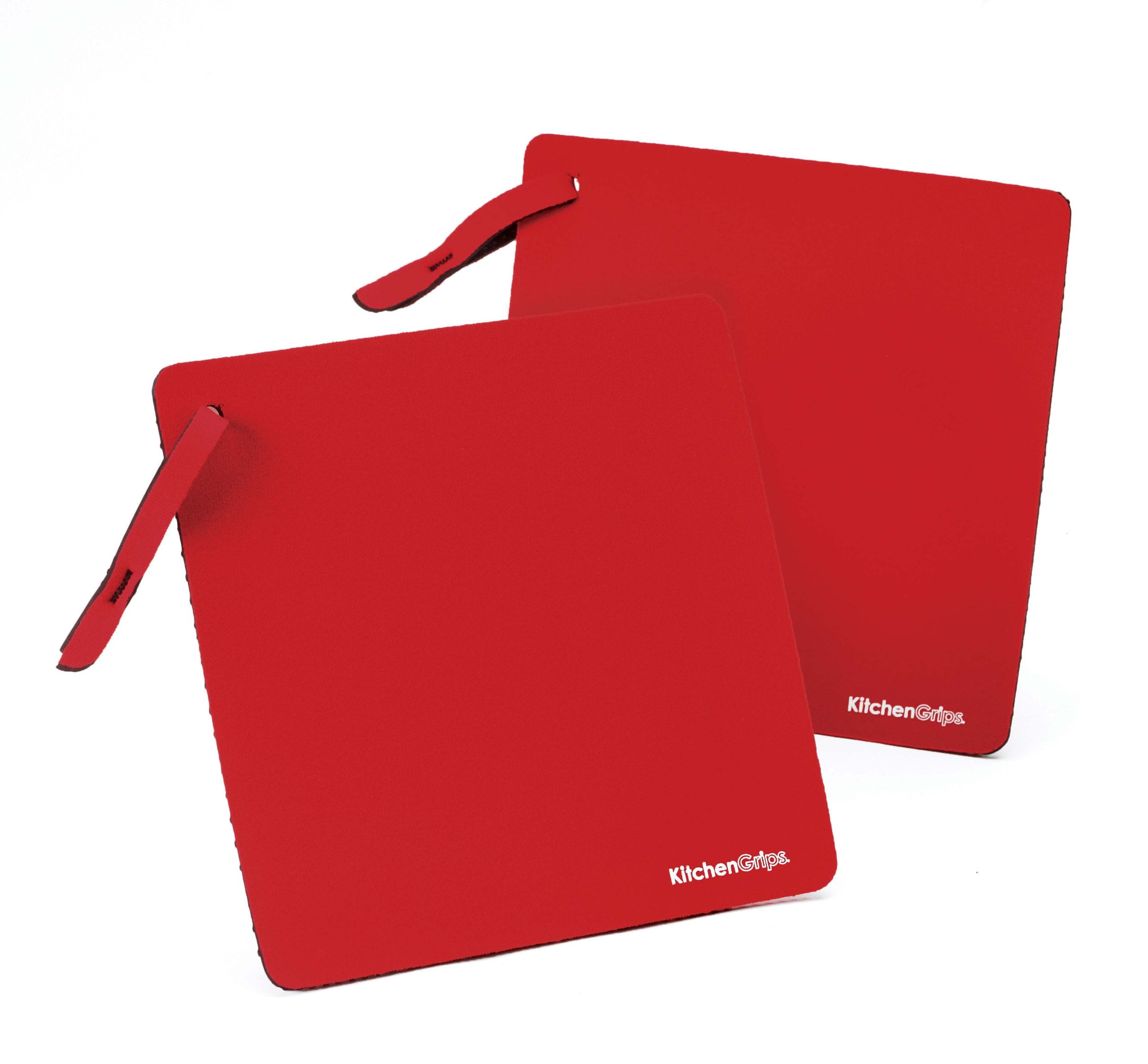 Cherry Red FLXaPrene Pot Holder Set