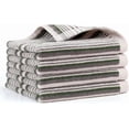 thumbnail image 1 of KitchenKey Premium Cotton Kitchen Dish Towels for Drying Dishes,Large Long Kitchen Hand Towels, Thick Highly Absorbent Dish Clothes Tea Towel Sets with Hanging Loop, 16" X 26", 4 Pcs, Gray and Green, 1 of 13