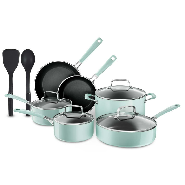 KitchenAid Delrin 12-pc. Teal Stamped Cutlery Set for $29.97