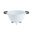 Kitchenaid 5quart Colander, White with Black Handles