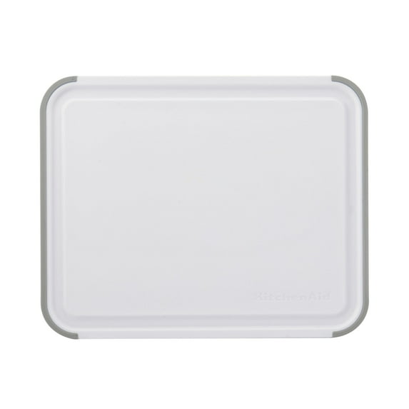 Kitchenaid Classic Nonslip Plastic/Poly Cutting Board, 8x10-inch, White