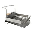 thumbnail image 1 of Kitchenaid Full Size 24-inch Expandable Dish-Drying Rack in Charcoal, 1 of 11