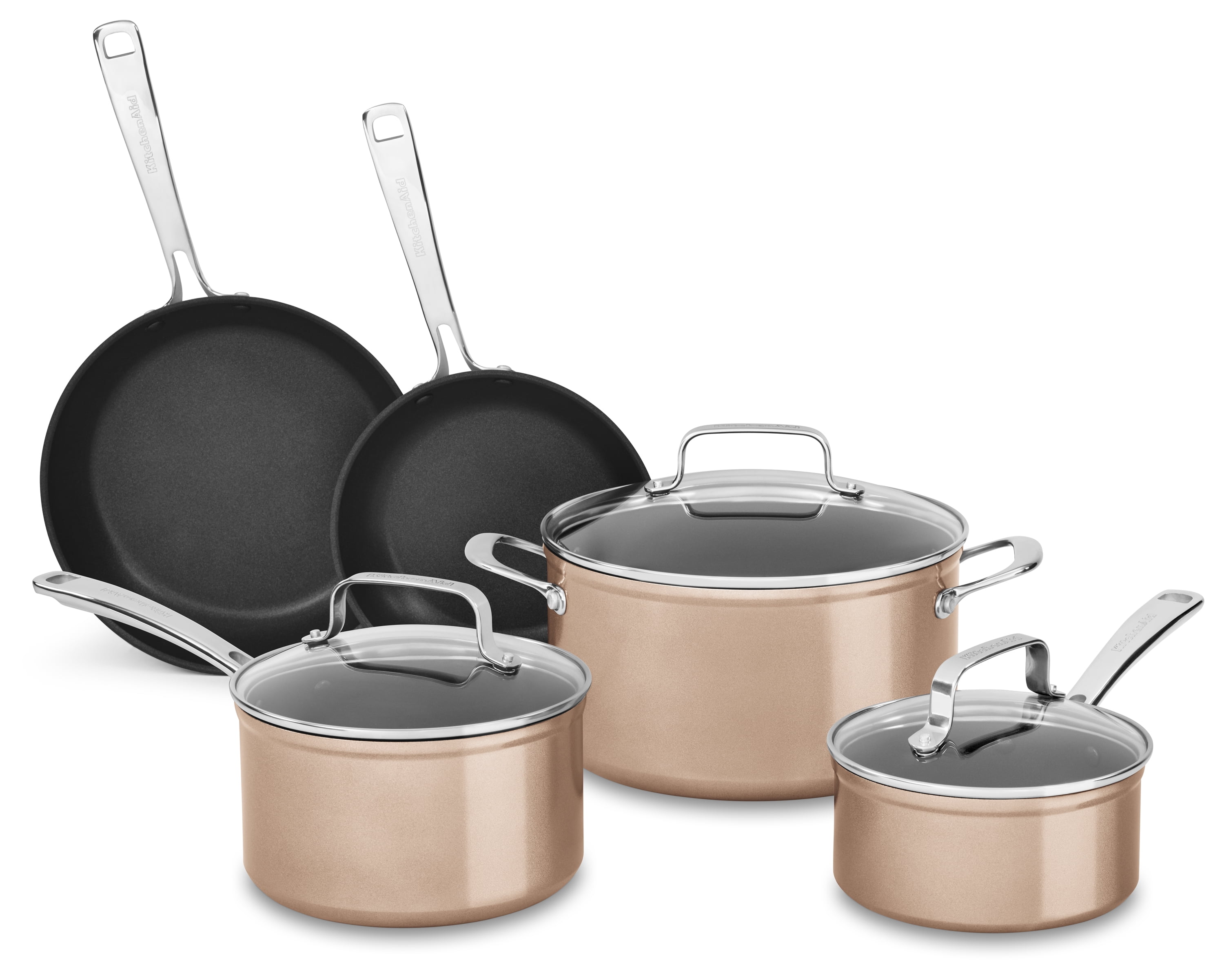 Kitchenaid 2 Piece Stainless Steel Nonstick Cookware Set & Reviews