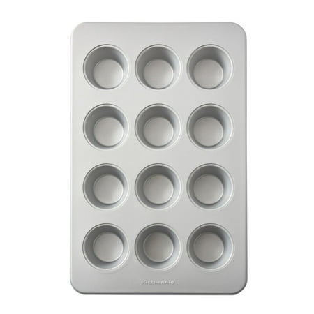 Kitchenaid Metal 0.8MM Non-slip 12 Cup Muffin Pan