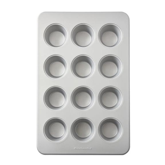 Kitchenaid Metal 0.8MM Non-slip 12 Cup Muffin Pan