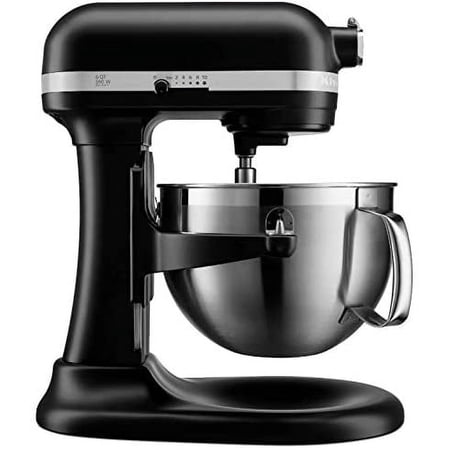 Kitchenaid RKP26M1XBM Professional Lift Bowl 600 Stand Mixer 6 quart, Black Matte (Used)