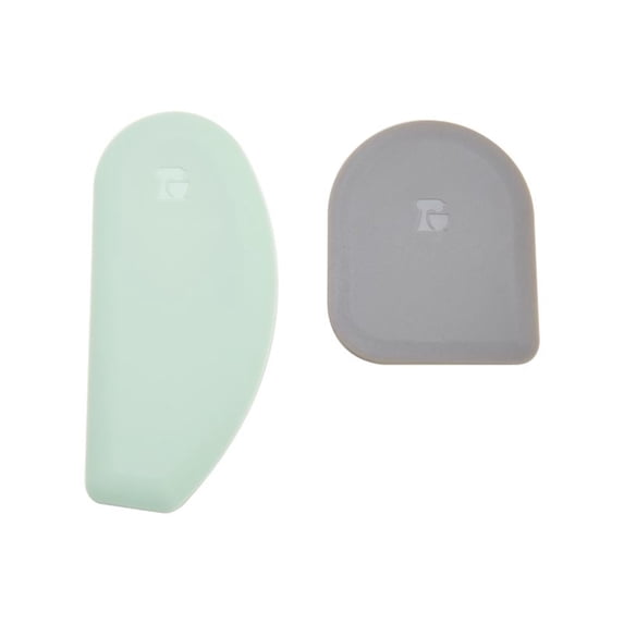 Kitchenaid Set of 2 Bowl Scraper in Pistachio and Grey