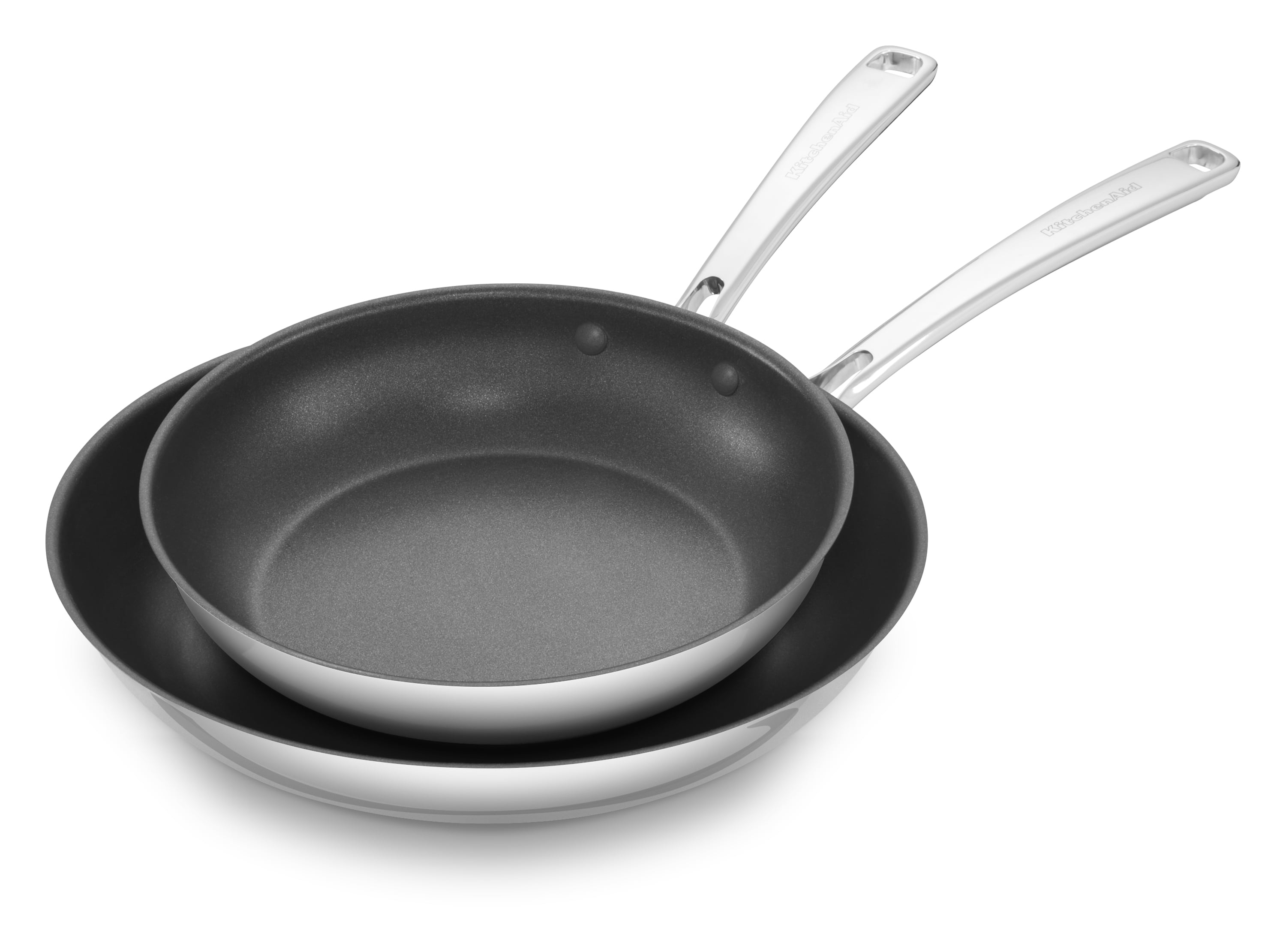KitchenAid Stainless Steel 12 Nonstick Skillet with lid (KC2S12KNPC) 