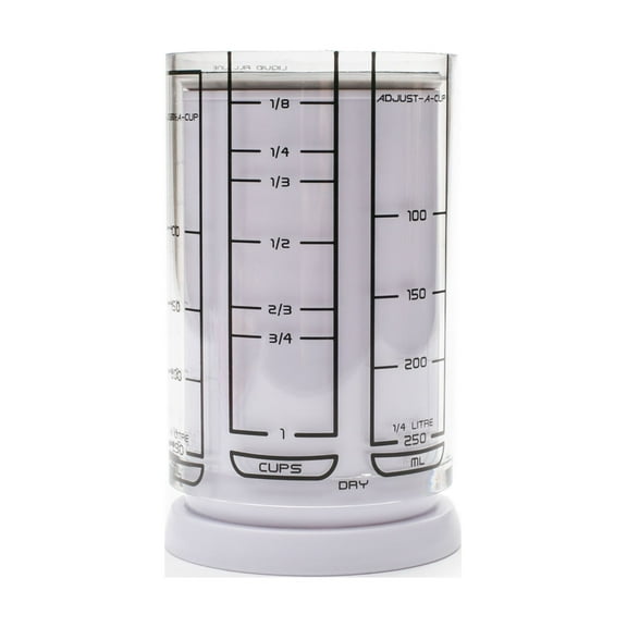 Kitchenart 1 Cup Adjust-A-Cup, 7.25" x 4.38" x 2.75"