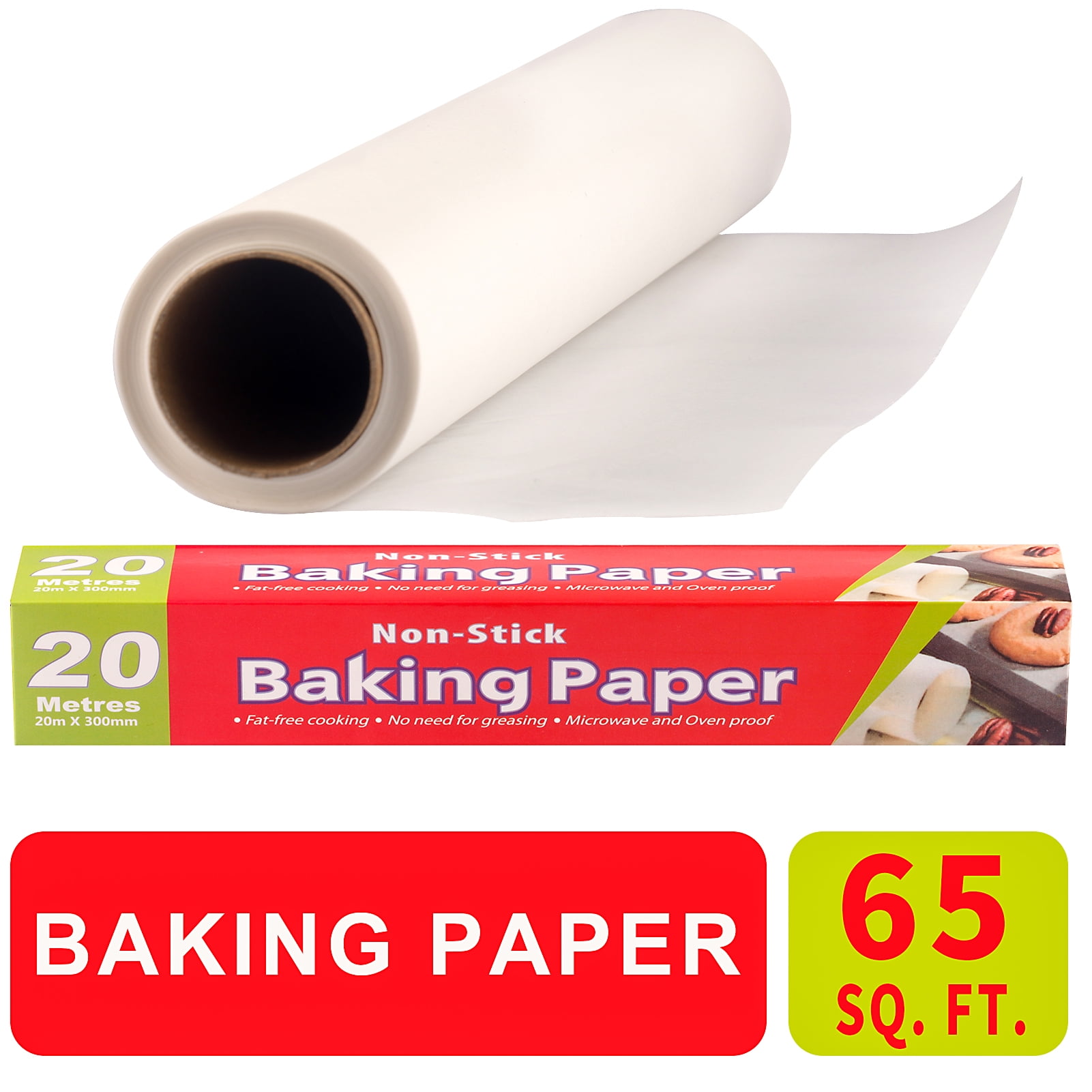 2Pcs Parchment Paper Roll for Baking, 12 in x 315 in, Heavy Duty Baking  Paper with Slide Cutter, Easy to Cut & Non-stick Cooking Paper for Bread,  Cookies, Air Fryer, Steaming, Grilling 