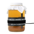 thumbnail image 1 of Kitchentoolz Waterproof Seedling Hydroponic and Kombucha Jar Warm Heating Pad - Black - 3 in x 20 in, 1 of 5