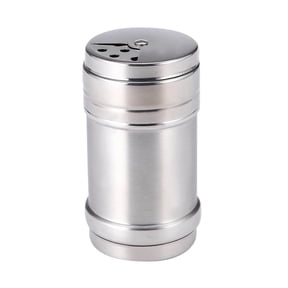 Kitchenware Seasoning Jar, Stainless Steel Seasoning Jar with Rotatable Cover, Sprinkler Barbecue Seasoning Jar
