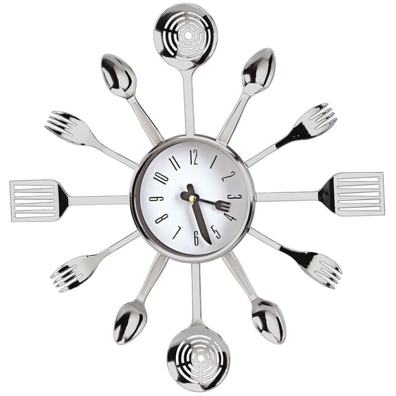 Kitchenware Wall Clock by Home Marketplace