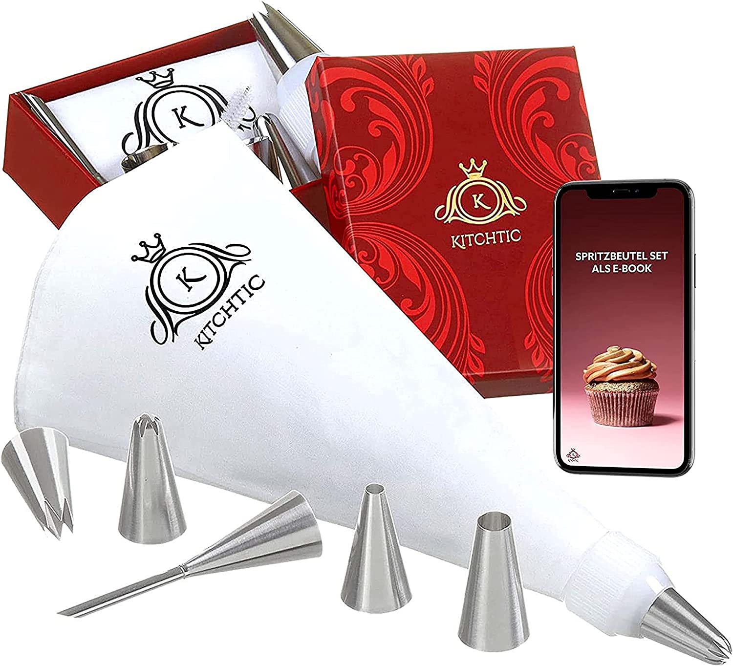 Wilton Extra Large Decorating Tip Set, 3Piece