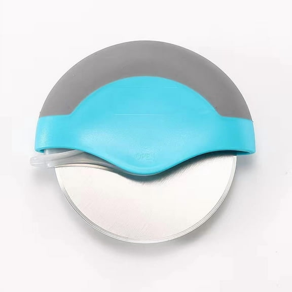 Pizza Cutter Wheel with Protective Blade Cover, Ergonomic Pizza Slicer