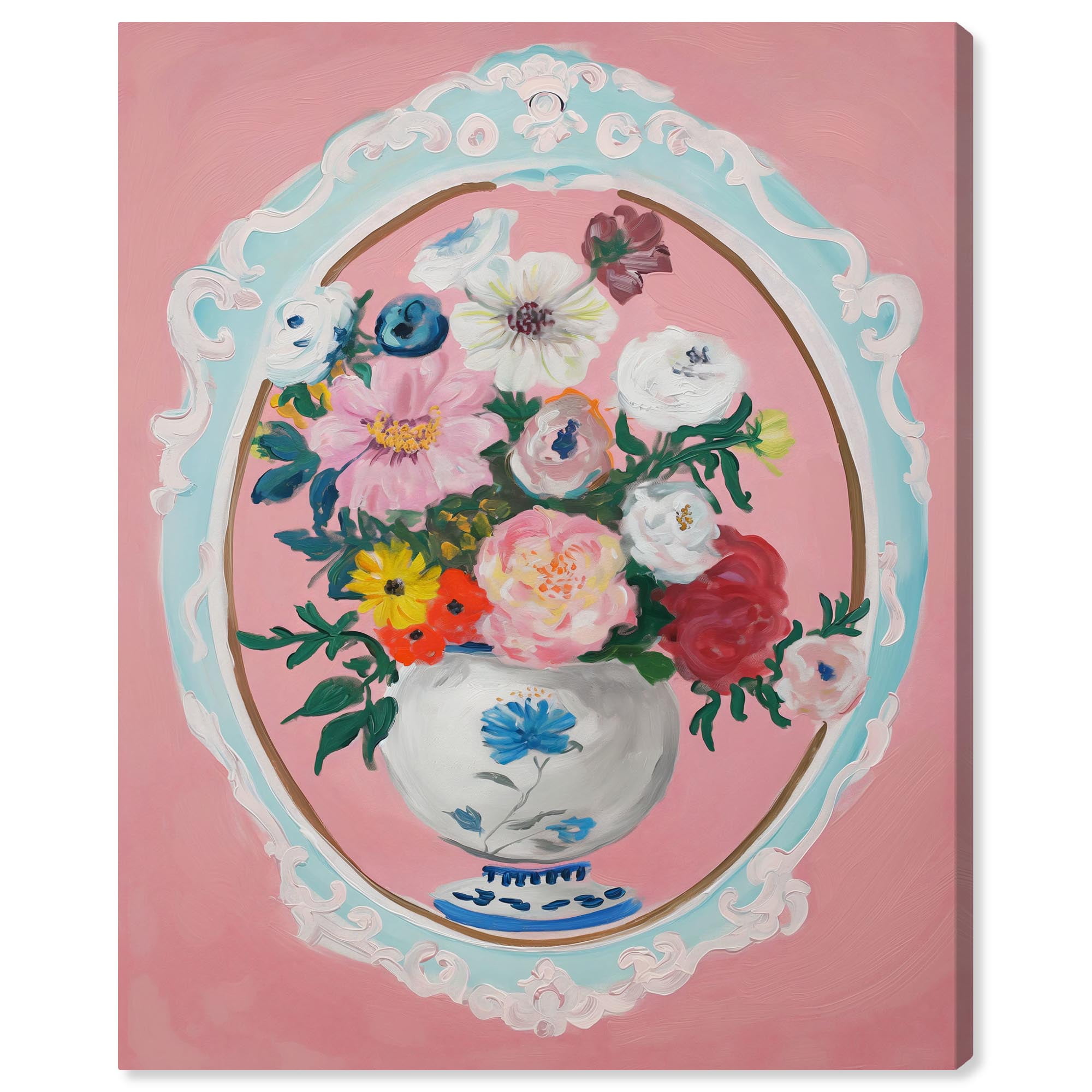 Gallery Wrapped Canvas Art Print, 24" x 30", Contemporary Design