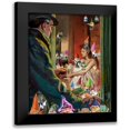 thumbnail image 1 of Kite, Barry 20x23 Black Modern Framed Museum Art Print Titled - Gnome Alone, 1 of 5