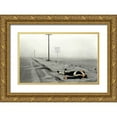 thumbnail image 1 of Kite, Barry 24x17 Gold Ornate Wood Framed with Double Matting Museum Art Print Titled - Dead Toreador, 1 of 4