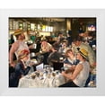 thumbnail image 1 of Kite, Barry 24x20 White Modern Wood Framed Museum Art Print Titled - Luncheon of the Cappuccino Party, 1 of 4