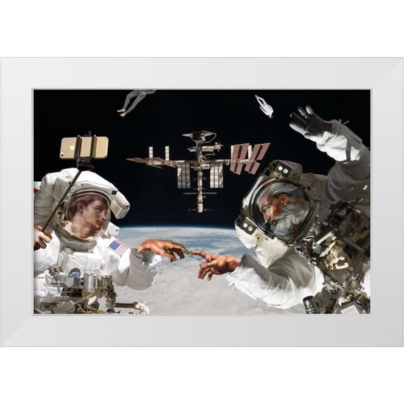 Kite, Barry 32x23 White Modern Wood Framed Museum Art Print Titled - Photo Op