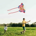 thumbnail image 1 of Kite, Czzoypi Easy Fly Large Kite for Kids Adults, Biomimetic Design Long Tail High End Kite with Premium Materials, Pink, 1 of 4