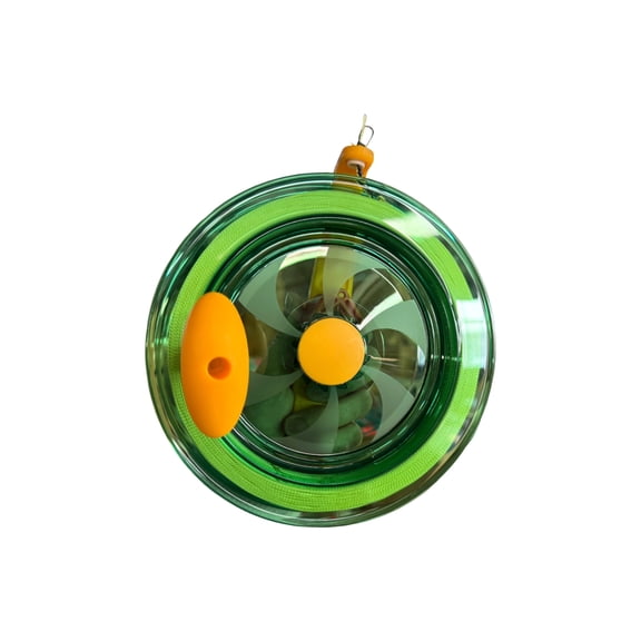Kite Line Spool, 492.1 Ft Anti Reverse Lock Kite Reel with Ergonomic Handle, 1 Piece Durable Winding Tool for Adults and Kids, Outdoor Easy Control Kite Flying Accessory for Beach Lawn Backyard Activ