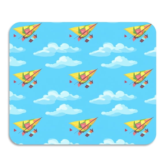 Kite Pattern Diatomaceous Earth Water Absorbent Mat, Anti-Slip Rubber Backing, 15.7" x 11.8"