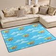 thumbnail image 1 of Kite Pattern Soft Polyester Area Rug 31''x20'', Non Slip, Memory Foam, Water Absorbent, 1 of 7