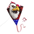 thumbnail image 1 of Wicked Kites Ready 2 Fly XXL Premium 3D Eagle Kite 53" Pop-Up Ripstop Fabric, 1 of 10
