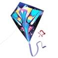 thumbnail image 1 of Wicked Kites Ready 2 Fly Manta Ray XL Size 3D Pop-Up Ripstop fabric Kite, 1 of 10