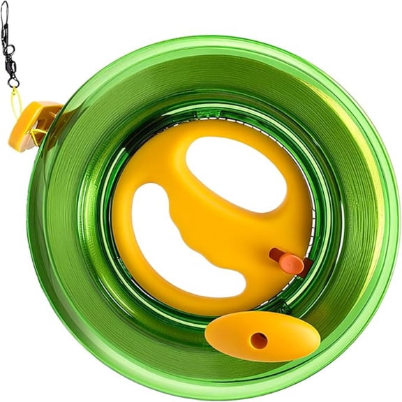 Kite Reel and String Set, 9" Large Handheld Spool with Lock Mechanism and 2624ft High Tensile Line Accessory for Professional Kites for Adults(xw)