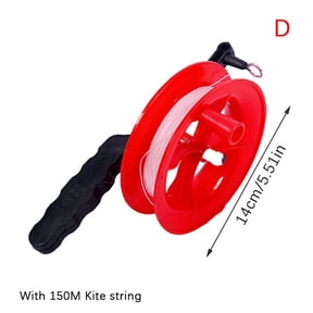 Kite Wheel Line Length 30/50/100/150/200M Outdoor Ball Bearing Wheel Kite Winder Tool Handle Line String Winder Kite Accessories