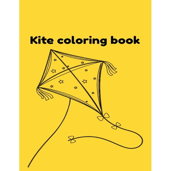 Kite coloring book, (Paperback)