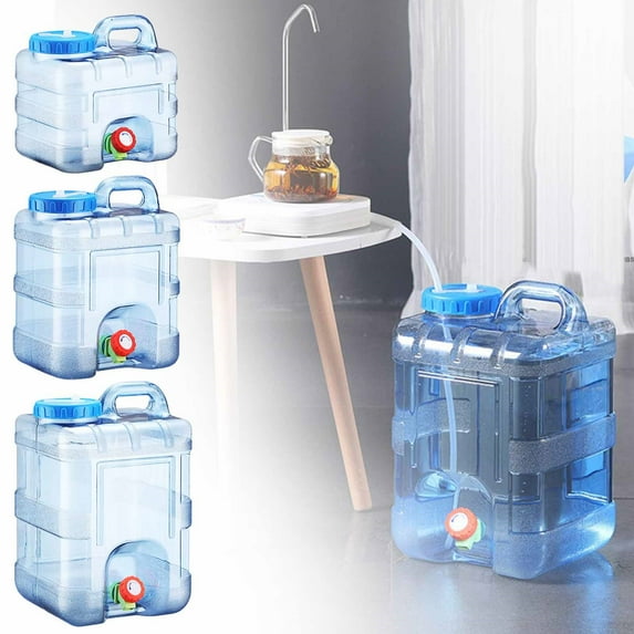 Kitecy Camping Gear Camping Water Storage Tank Container with Faucet 7.5L 10L 15L Portable Emergency Hydration for Outdoor Hiking Travel , Water Storage Outdoor Equipment