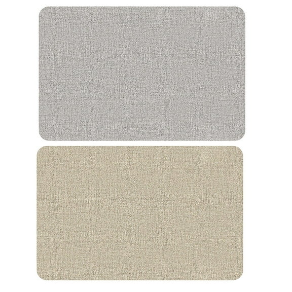 Kitecy Heat Resistant Placemats Heat Resistant Anti Slip Placemats Set Dining Table Mats Wipe Clean Indoor Outdoor Use Placemat Set , Anti Slip Table Mats Wipe Clean Dining Placemats