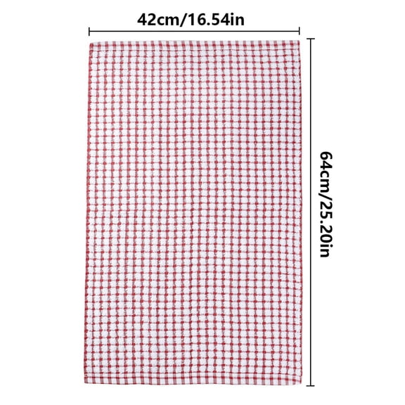 Kitecy Kitchen Linens Cotton Kitchen Dish Towel Cloth 16X25 Inch Absorbent Dishwashing Drying Rags Utensils Cleaning Washcloth Under $5, Dish Towels Cleaning Cloths