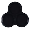 thumbnail image 1 of Kitecy Silicone Cookie Mold Round Silicone Baking Molds 3 Cavity Egg Molds for Baking English Muffins, Corn Bread, Egg Bites, Tarts, 1 Pack, Black, 1 of 4
