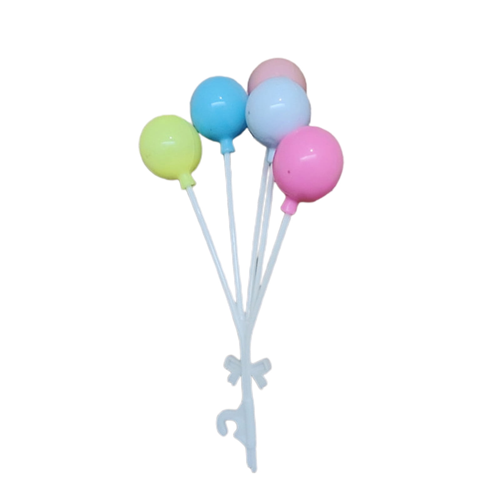 Kitem 1/4 Bunch Miniature Balloon Heart Round Colorful Balloon ...