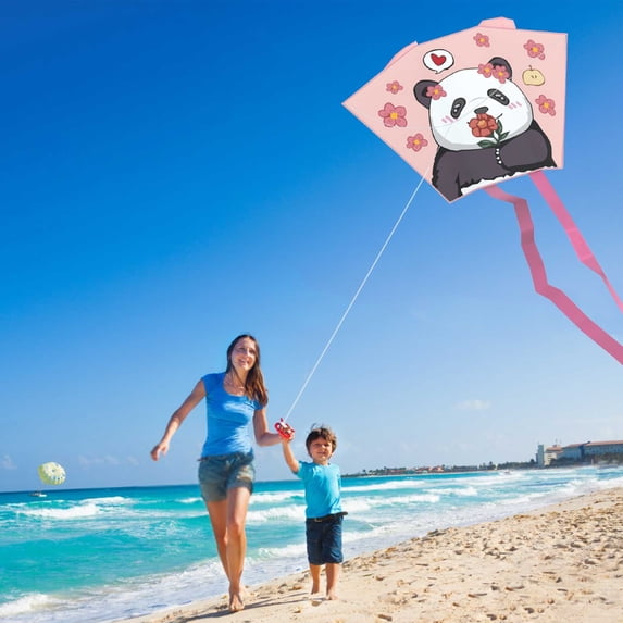 Kids' Flying Kite Set, Lightweight Outdoor Play Toy, Easy-to-Launch Design, Durable Nylon Fabric, Fun Summer Activity for Families