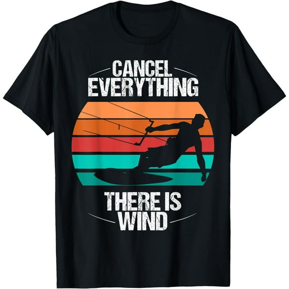 Kitesurf Kiteboarder Vintage Kite Kitesurfing Kiteboarding Unisex T-Shirt for Men Women Kids Toddler