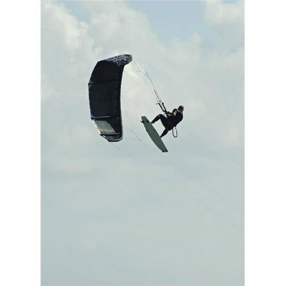 Kitesurfer In Mid-Air Poster Print - 13 x 18