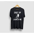 thumbnail image 1 of Kitesurfer Shirt- Shut Up And Launch Me - Funny Kitesurfing Shirt Short-Sleeve Unisex T-Shirt, 1 of 4