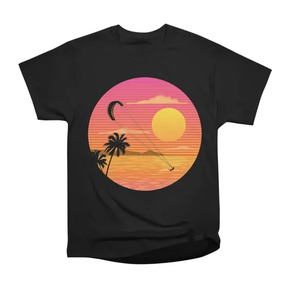 Kitesurfing T-Shirt Tee Gift For Him Merch For Her Apparel For Friend