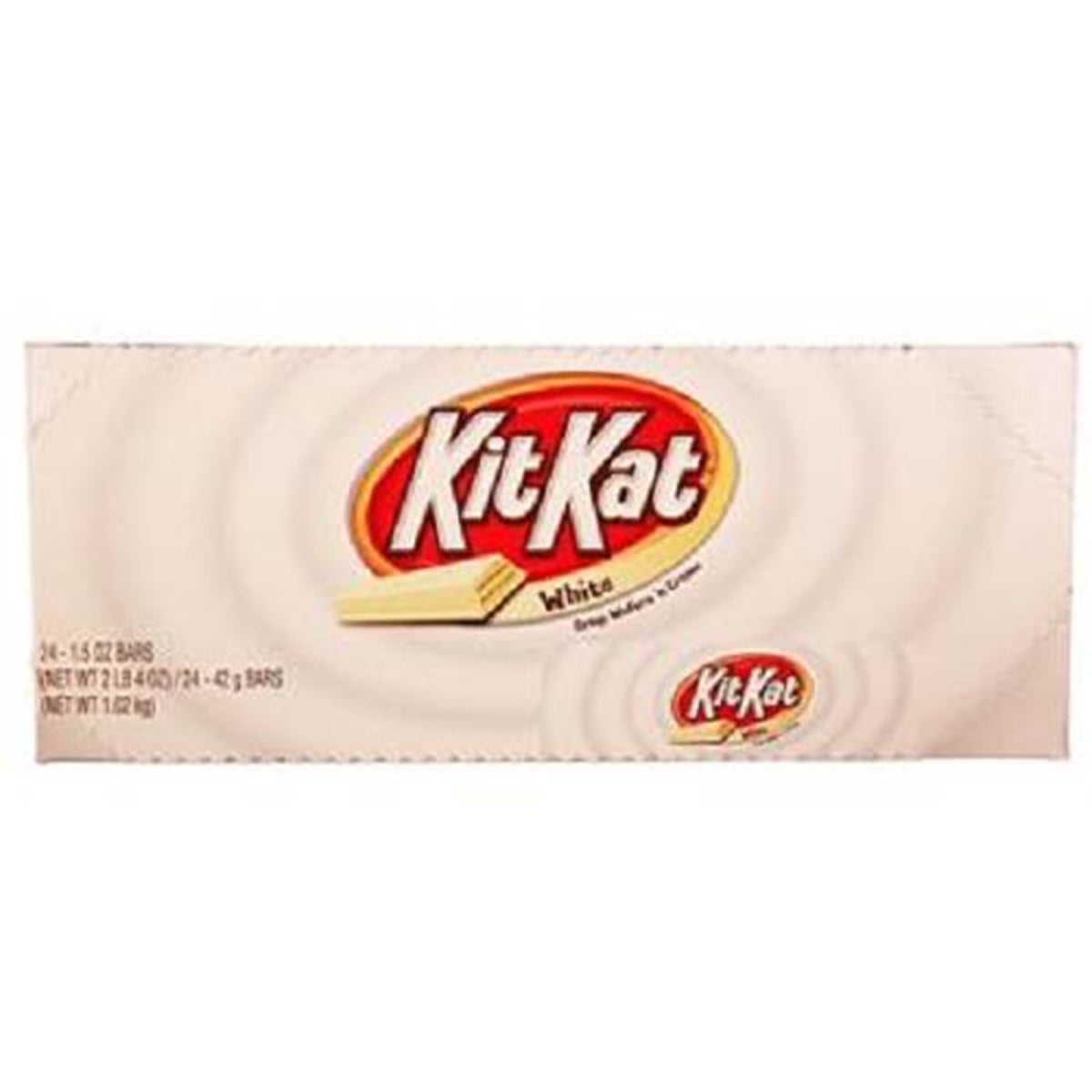 Kitkat Crisp Wafers with White Creme 24 Count - 1.5 oz