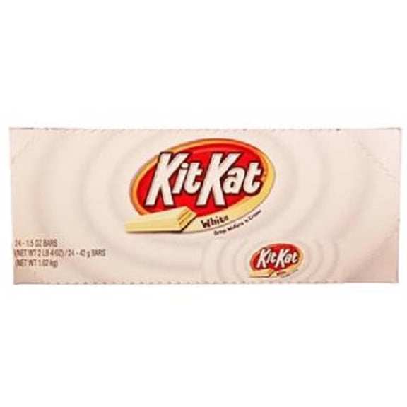 Kitkat Crisp Wafers with White Creme 24 Count - 1.5 oz